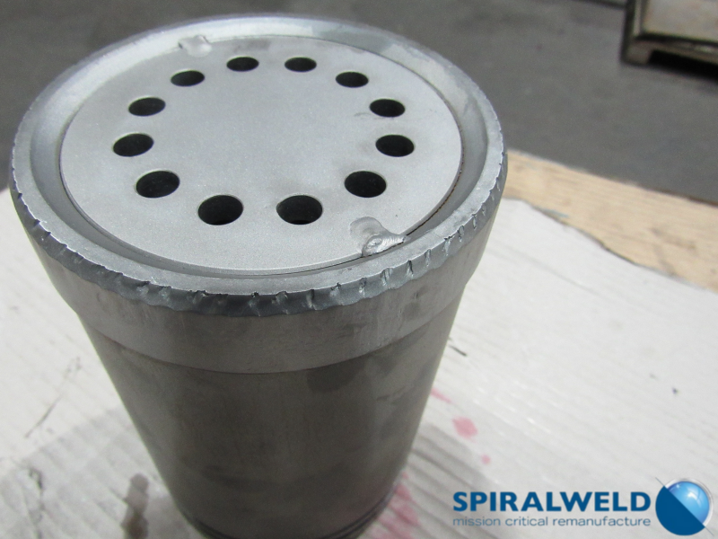 SpiralWeld Feed Water Control Valve Repair